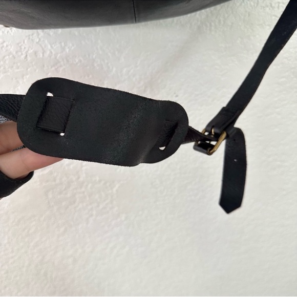 Madewell The Glasgow Satchel Black Leather Bag - Picture 11 of 16